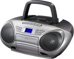 Insignia™ - CD/Cassette Boombox with AM/FM Radio